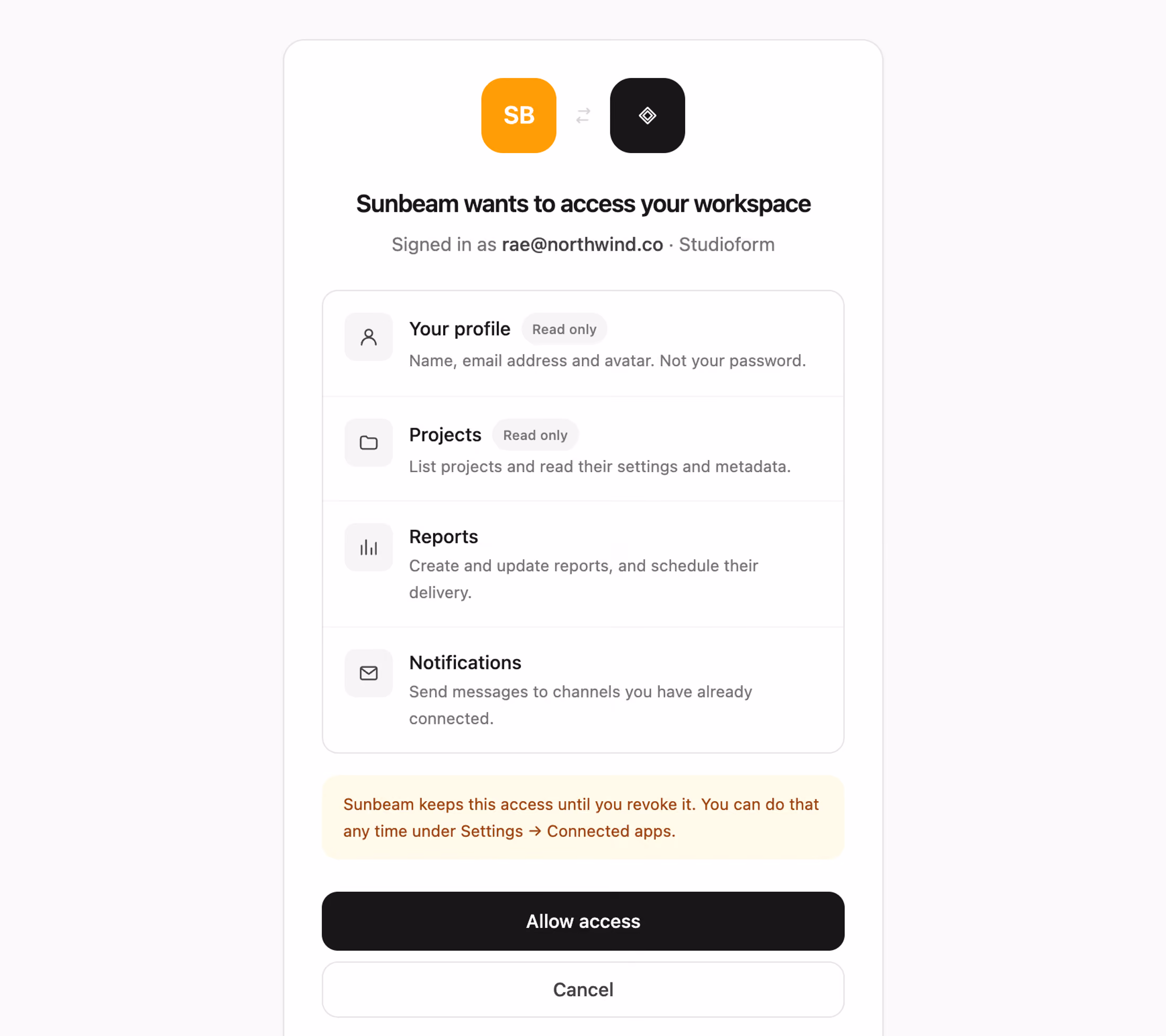 Podgląd: OAuth consent screen