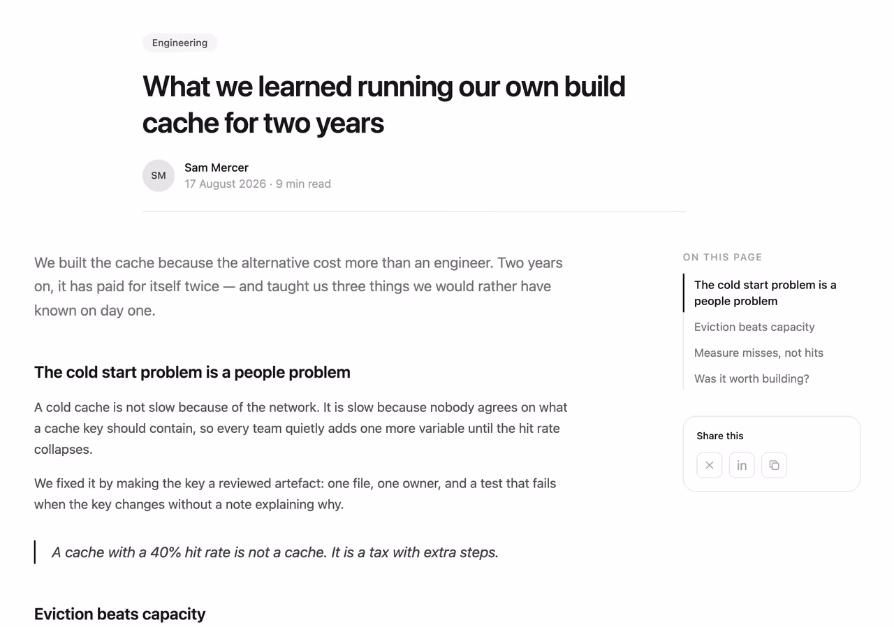 Podgląd: Article with sticky contents