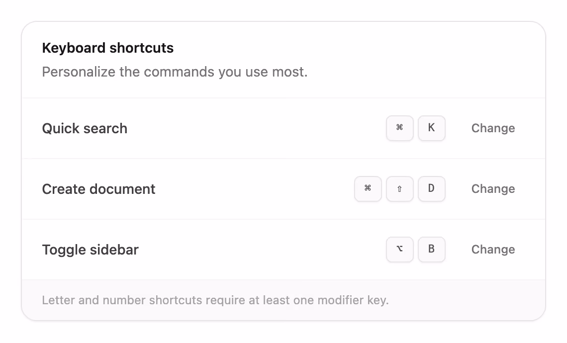 Podgląd: Keyboard shortcut recorder